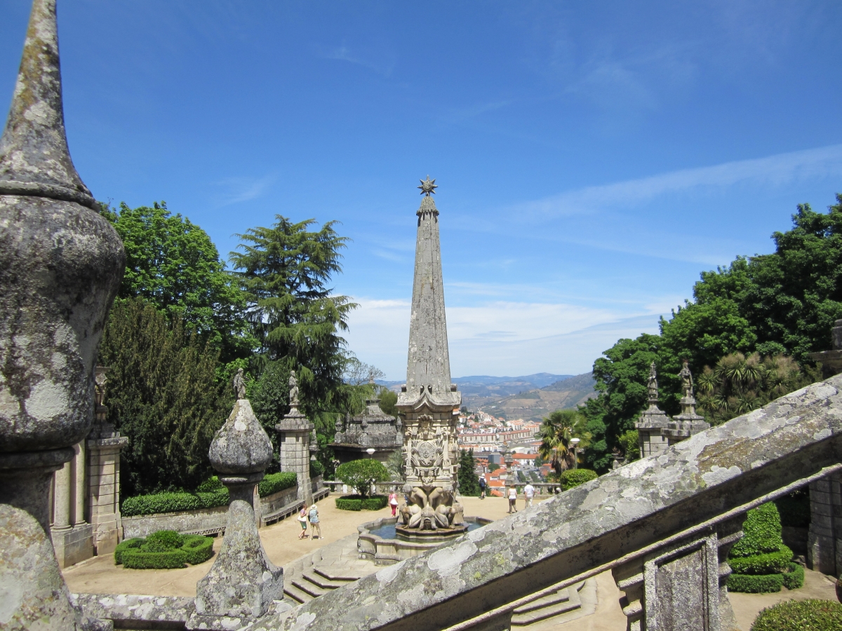 Douro Weinregion Lamego Kirche Santuário de Nossa Senhora dos Remédios