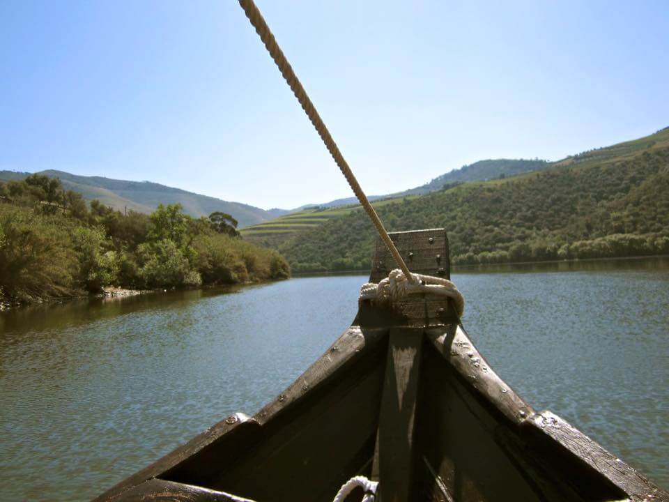 Portugal Douro Fluss Bootsfahrt Rabelos