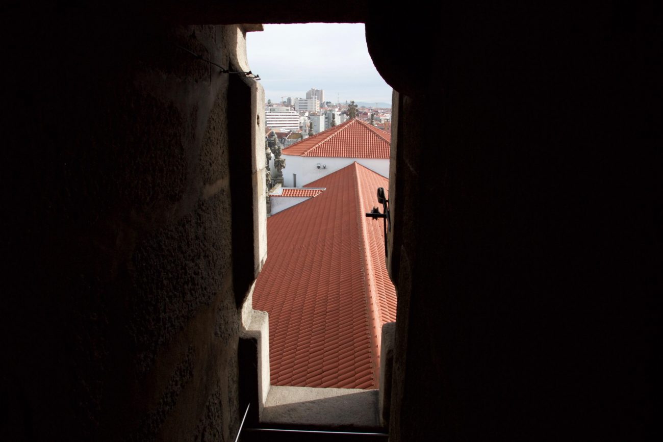 Porto Sightseeing Glockenturm Torre de Clerigos Aussichtspunkt Miradouro