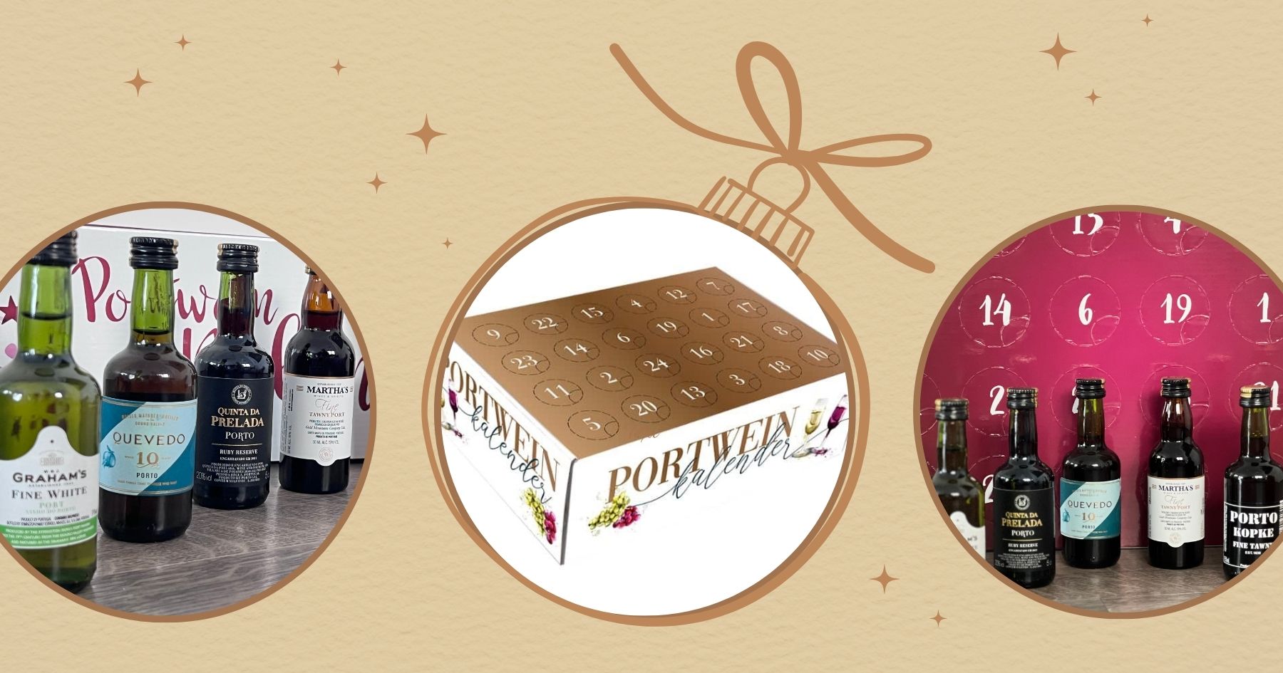 Portwein-Adventskalender für besondere Momente